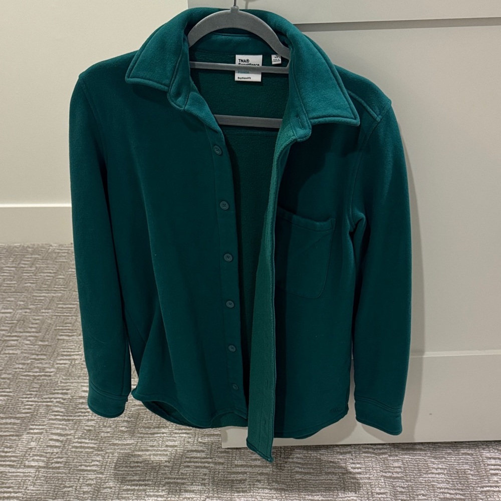 Aritzia TNA Fleece Shacket
